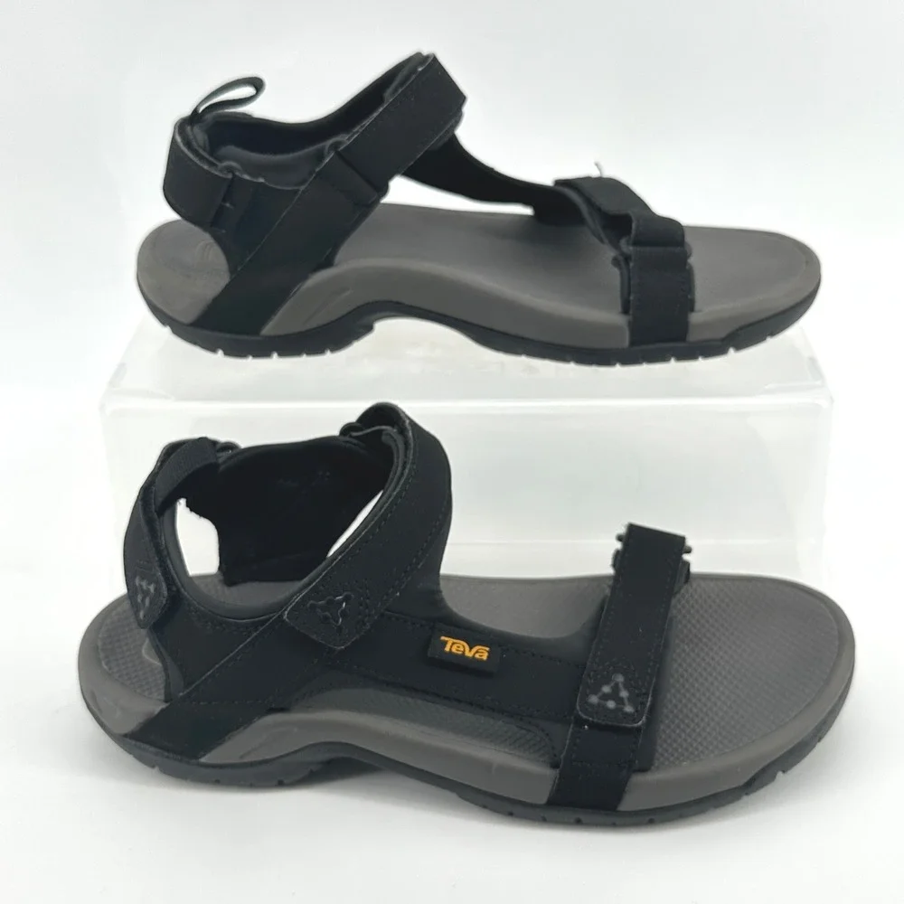 Teva Terra Fi 5 Universal Sandals Men Size 9 Black Grey 1110392 Gorpcore Hiking